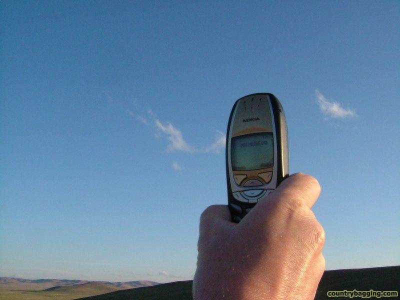 Mobile Phone Coverage - www.countrybagging.com